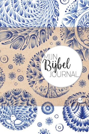 Mijn bijbel journal blauw