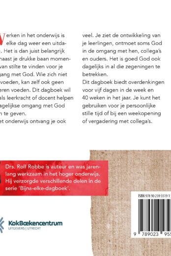 Bijna elke dagboek voor leraren