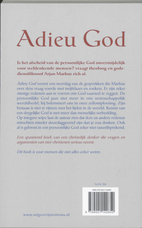 Adieu God  POD - Afbeelding 2