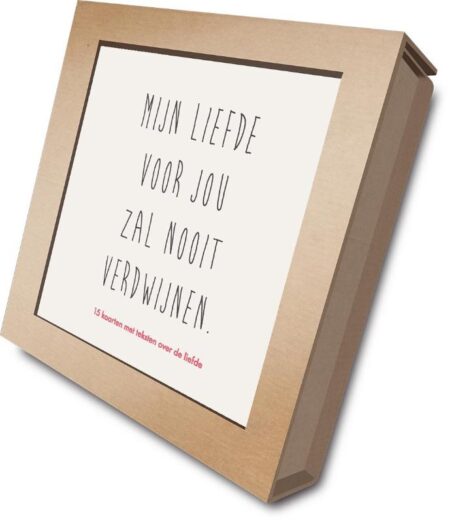 Liefde zal nooit verdwijnen