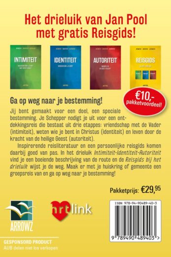 Pakket drieluik met gratis reisgids