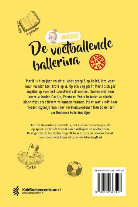 Voetballende ballerina - Afbeelding 2