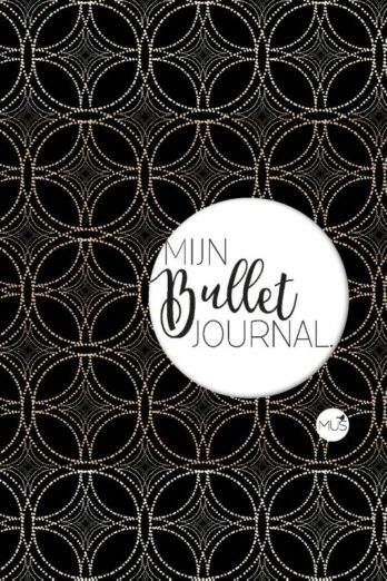 Mijn bullet journal zwart goud pocket