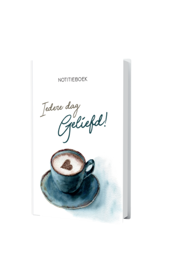 Notitieboek iedere dag geliefd