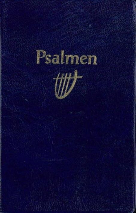 Psalmboek 214404 ed 1773 blauw 12g ritm