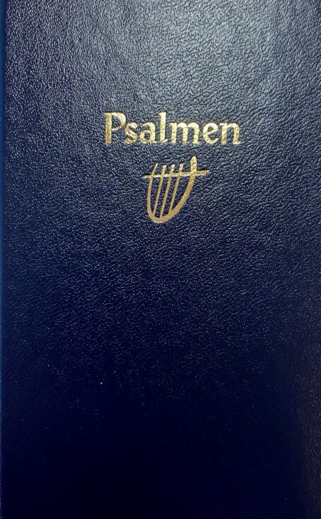Psalmboek 212404 ed 1773 blauw 12g ritm