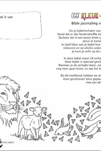 Geef kleur aan je bijbel