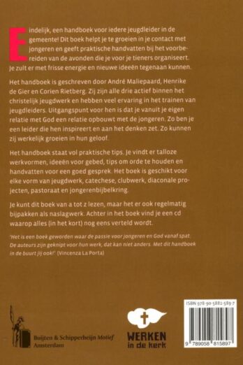 Handboek voor jeugdleiders + cd