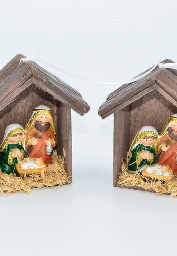 Polyresin nativity 7cm