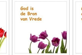 Wandborden God is de bron