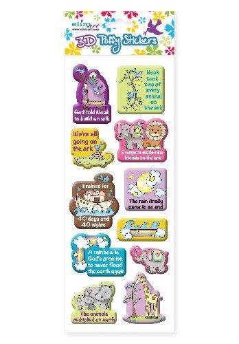 Puffy stickers noahs arc set3