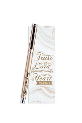 Gel Pen Bookmark Set  Trust in the Lord