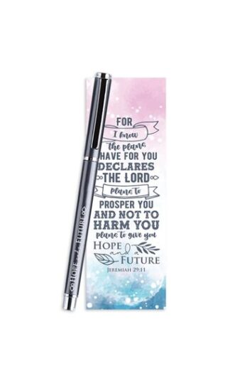 Gel Pen/Bookmark For I know the Plans