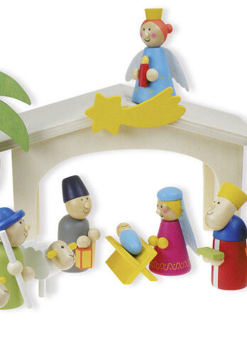 Speelgoed kerststal