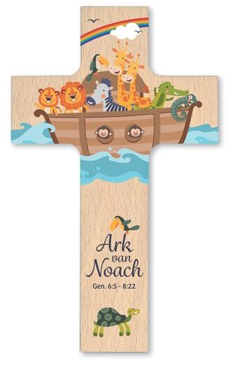 Houten kruisje ark van noach