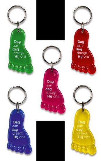 Sleutelhanger voet dag aan dag ass