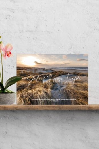 Plexiglas geloof hoop en liefde