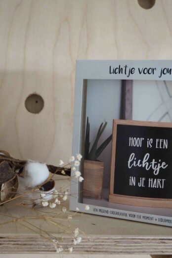 Lichtje voor jou: Hoop is een lichtje in
