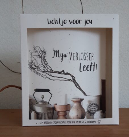 Home & Living>Lichtje voor jou Lichtje voor jou: PASEN - Mijn Verlosser leeft