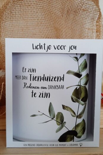 Lichtje voor jou: Tienduizend redenen