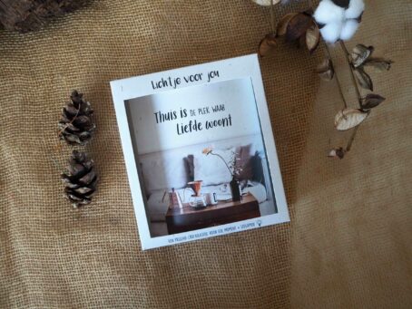 Home & Living>Lichtje voor jou Lichtje voor jou: Thuis is de plek waar liefde woont