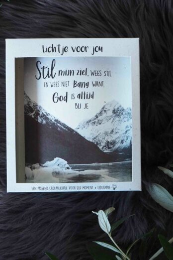 Home & Living>Lichtje voor jou Lichtje voor jou: Stil mijn ziel .. (2)