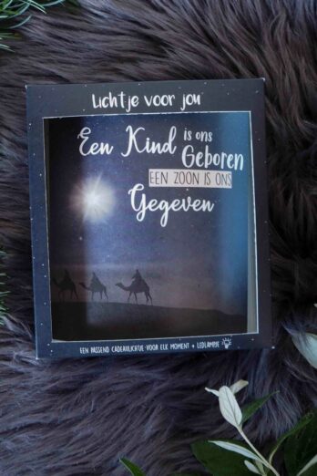 Home & Living>Kerst|Seizoenen>Kerst|Home & Living>Lichtje voor jou Lichtje voor jou: Een Kind is ons geboren