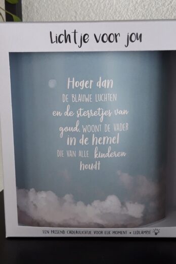 Lichtje voor jou: Hoger dan de blauwe luchten