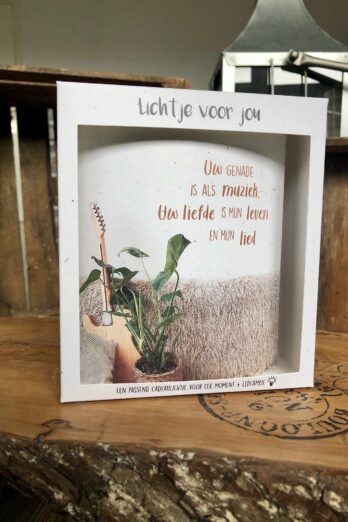 Home & Living>Lichtje voor jou Lichtje voor jou: Uw genade is als muziek