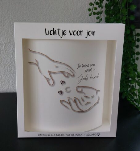 Lichtje voor jou: Je bent een parel in Gods hand