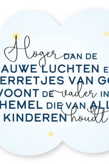 Hoger dan de blauwe luchten