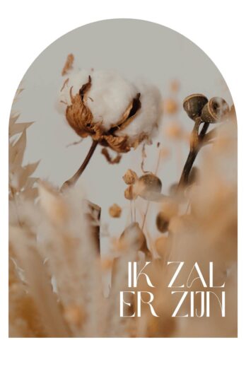 Cadeauartikelen|Home & Living>Decoratie|Home & Living>Muurcirkels en -decoratie Muurvorm – Ik zal er zijn