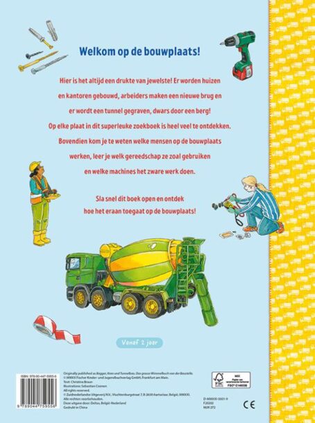 Kijk-en zoekboek - op de bouwplaats - Afbeelding 2