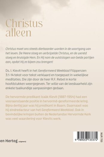 Christus alleen