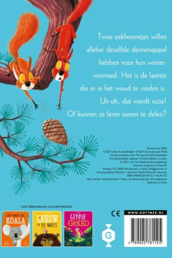 Twee vechtende eekhoorntjes