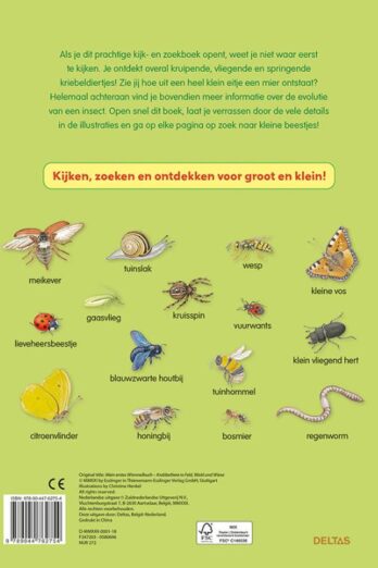Kijk- en zoekboek – Kriebeldiertjes