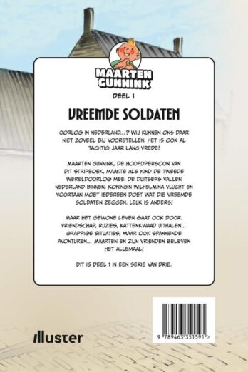 Vreemde soldaten stripboek