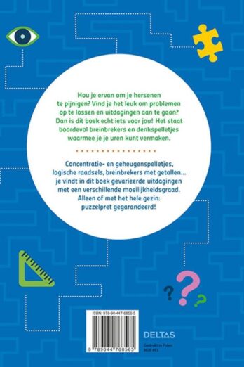 Het grote breinbrekers en denkspelletjes boek