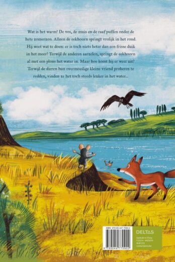 Op een warme zomerdag