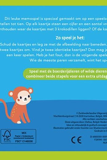 Ik leer tellen tot 10! Memo-spel