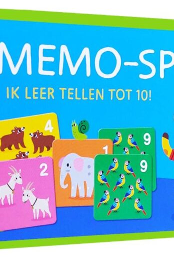 Ik leer tellen tot 10! Memo-spel