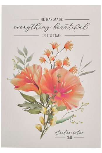 Everything Beautiful Orange Floral