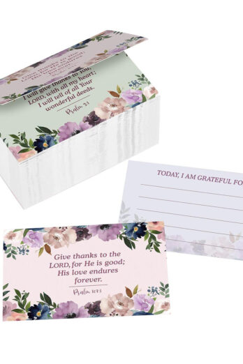 Me and My House Purple Floral -Josh 24:5