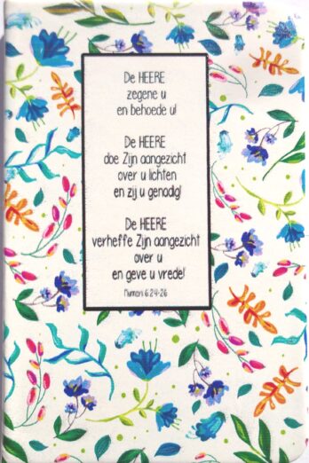 De Here zegenen en behoede U Num 6 24