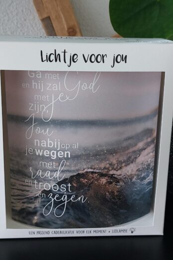 Lichtje voor jou: Ga met God..
