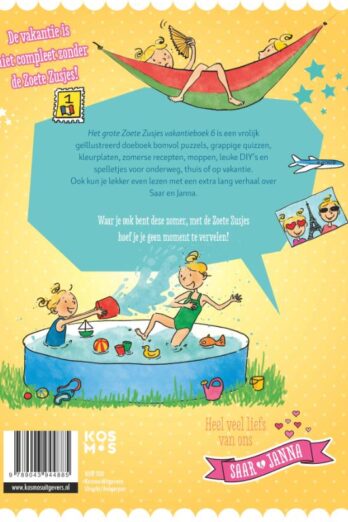 Het grote Zoete Zusjes vakantieboek 6