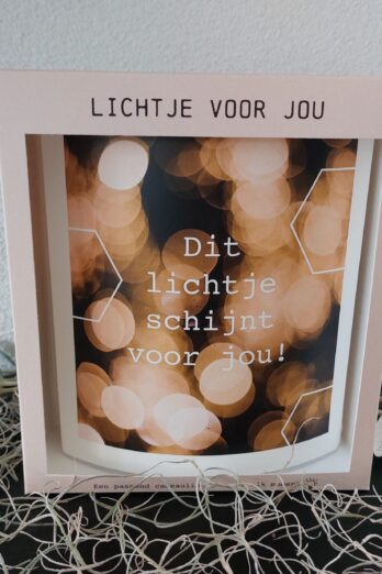 Seizoenen>Kerst|Home & Living>Lichtje voor jou Lichtje voor jou: Dit lichtje schijnt voor jou!
