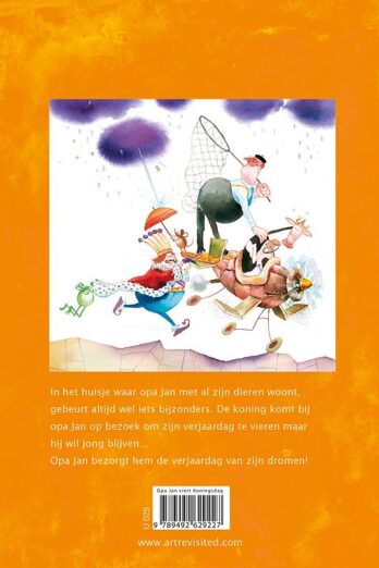 Opa Jan viert Koningsdag