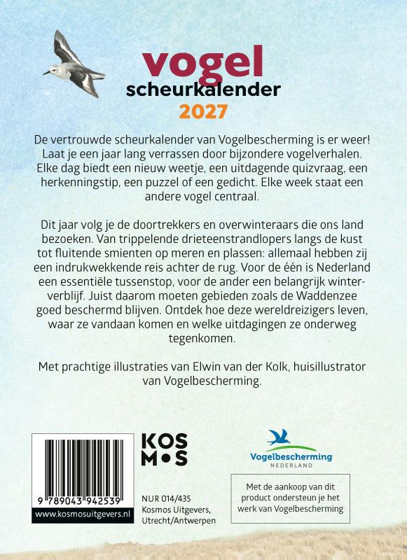 2027 Vogelscheurkalender 2027 - Afbeelding 2