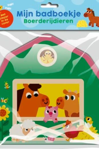 Mijn badboekje: Boerderijdieren